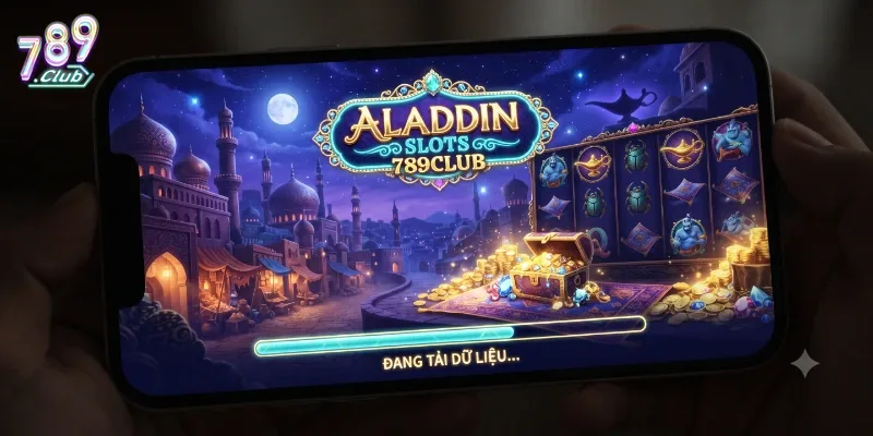 Aladdin Slots 789Club Quay Hũ Hấp Dẫn, Thưởng Lớn Cực Đã Mỗi Ngày