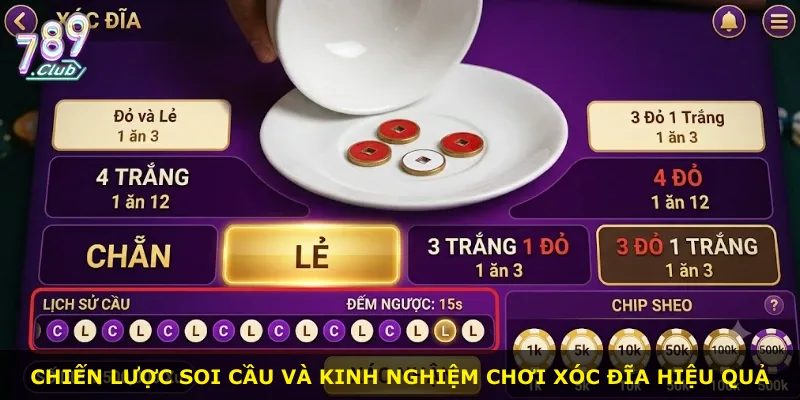 Chiến lược soi cầu và kinh nghiệm chơi xóc đĩa hiệu quả