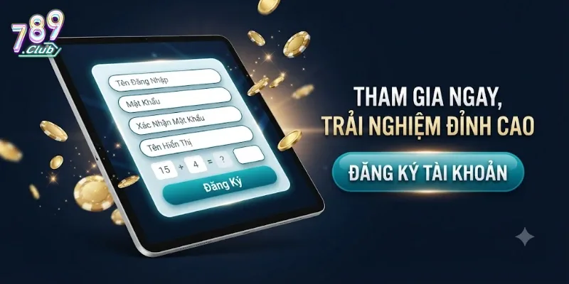 Đăng Ký 789Club Nhận Ưu Đãi Hấp Dẫn, Bắt Đầu Chơi Dễ Dàng Ngay Hôm Nay