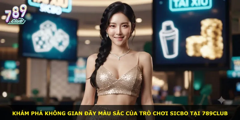 Khám phá không gian đầy màu sắc của trò chơi Sicbo tại 789Club