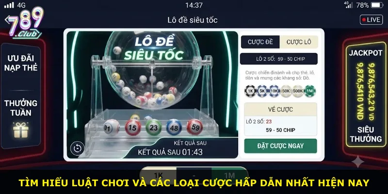 Tìm hiểu luật chơi và các loại cược hấp dẫn nhất hiện nay