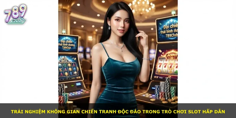 Trải nghiệm không gian chiến tranh độc đáo trong trò chơi slot hấp dẫn