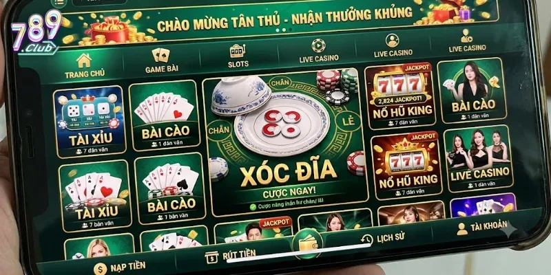 Xóc Đĩa Mini 789Club Trải Nghiệm Cực Vui, Thưởng Lớn Hấp Dẫn Chờ Bạn